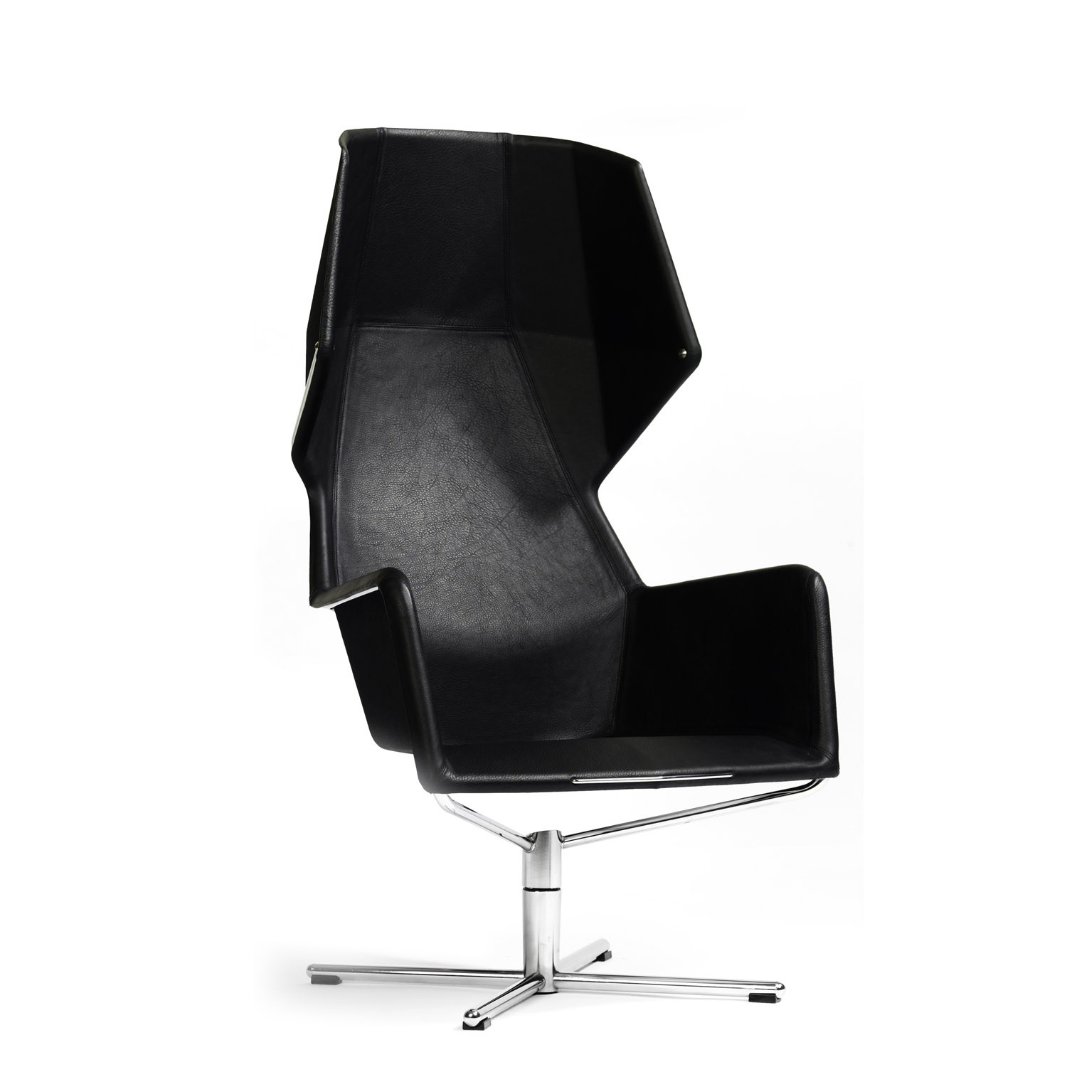 Peekaboo Contemporary Wingback Chair 