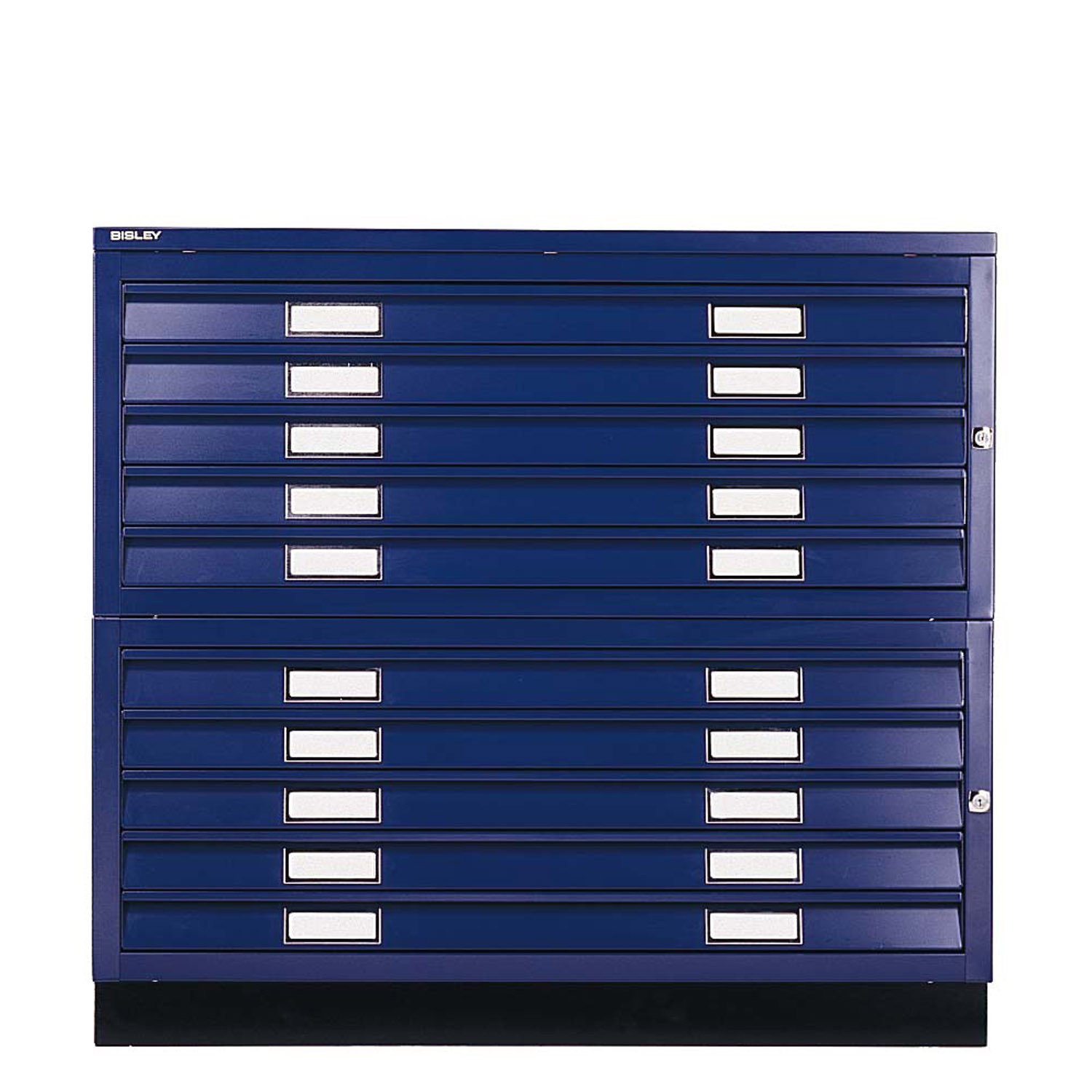 Plan Files 10 Drawer Unit in Blue