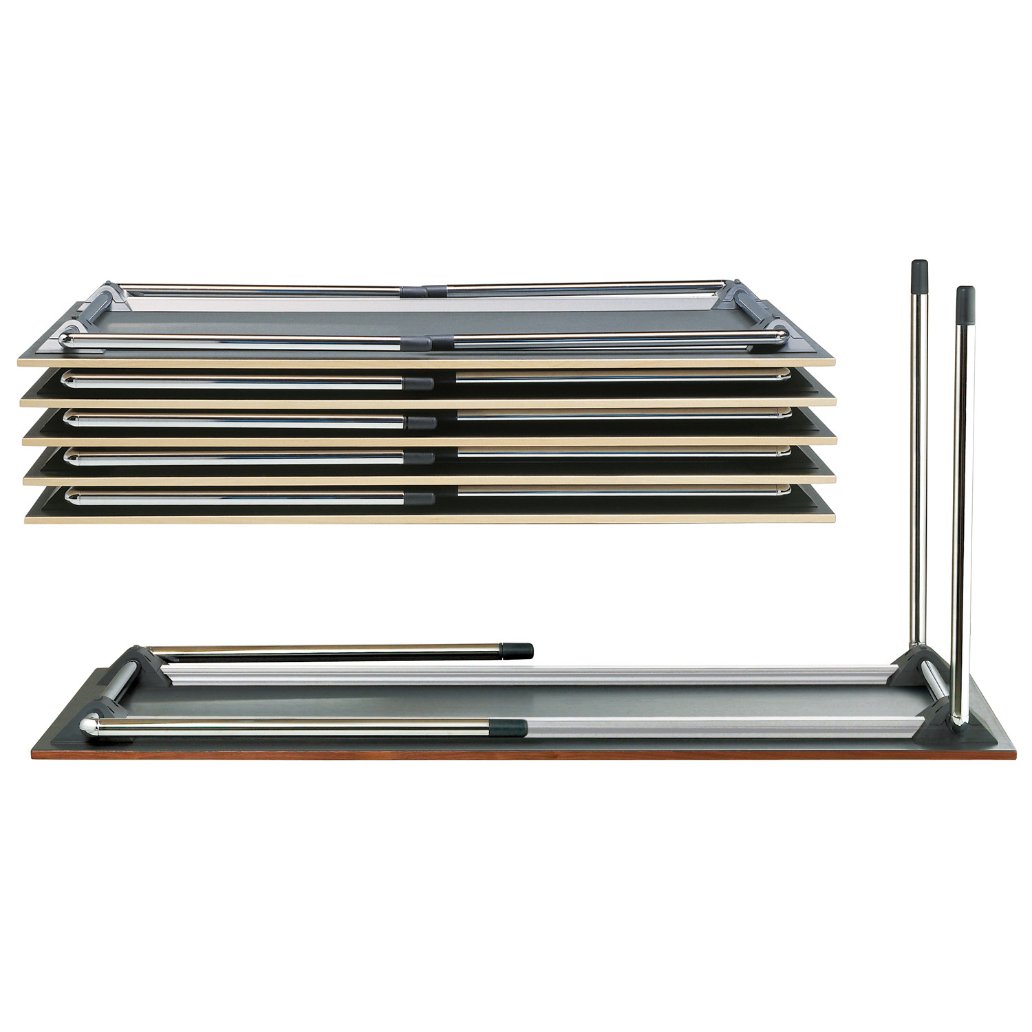 Plico Stacking and Folding Tables