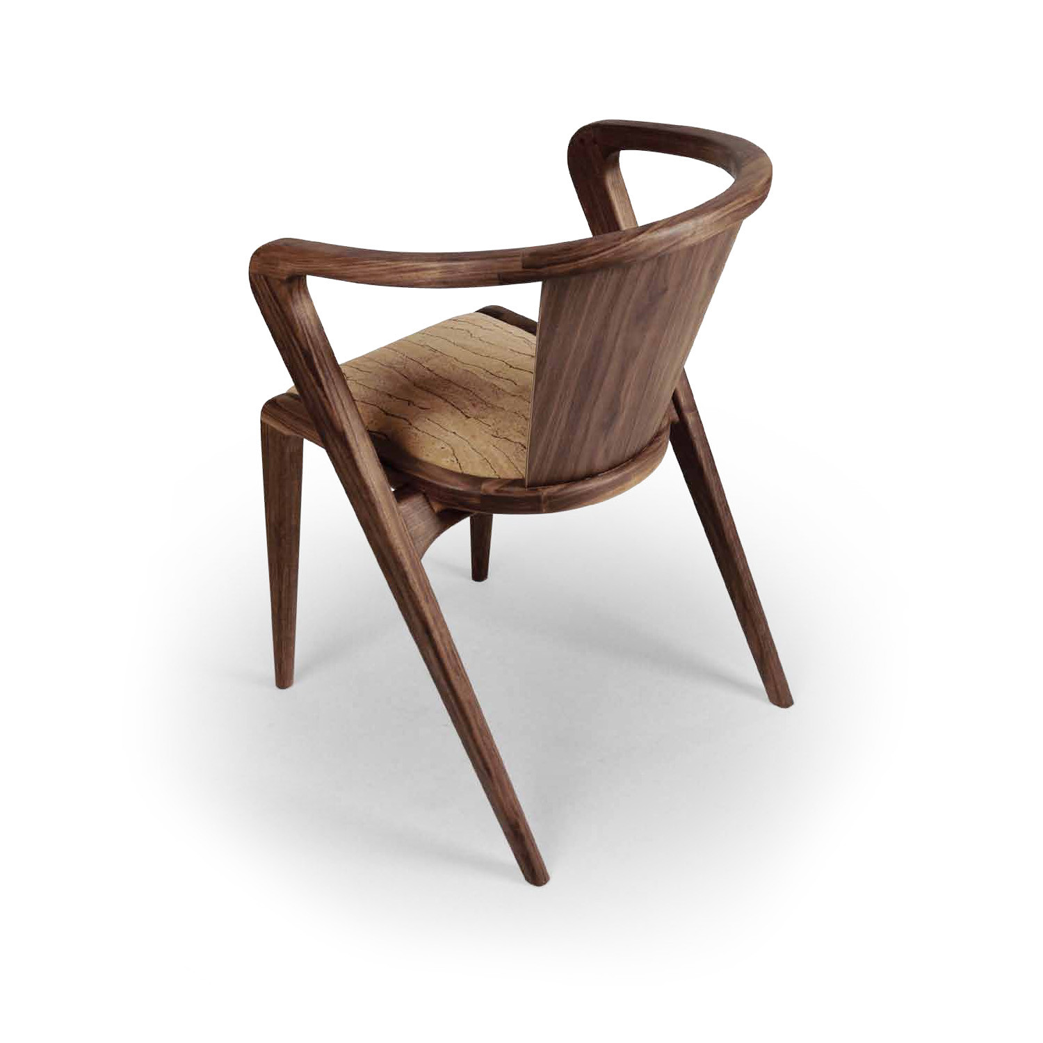 Roots Armchair Back Detail