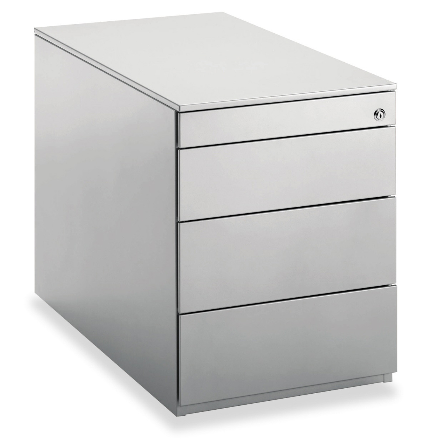 professional pedestal 3 box drawers + 1 stationery drawer
