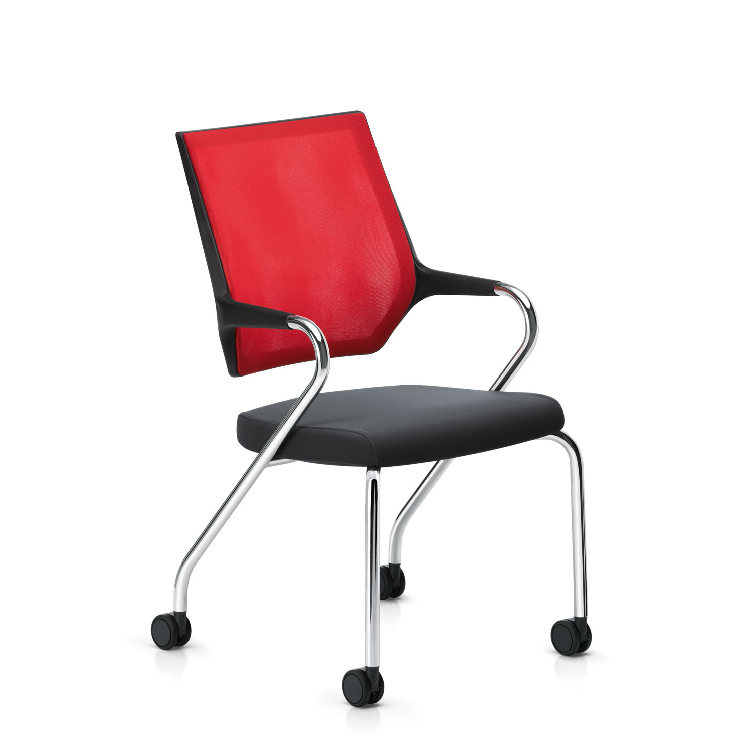 Quarterback 4-Legged Chairs on Castors