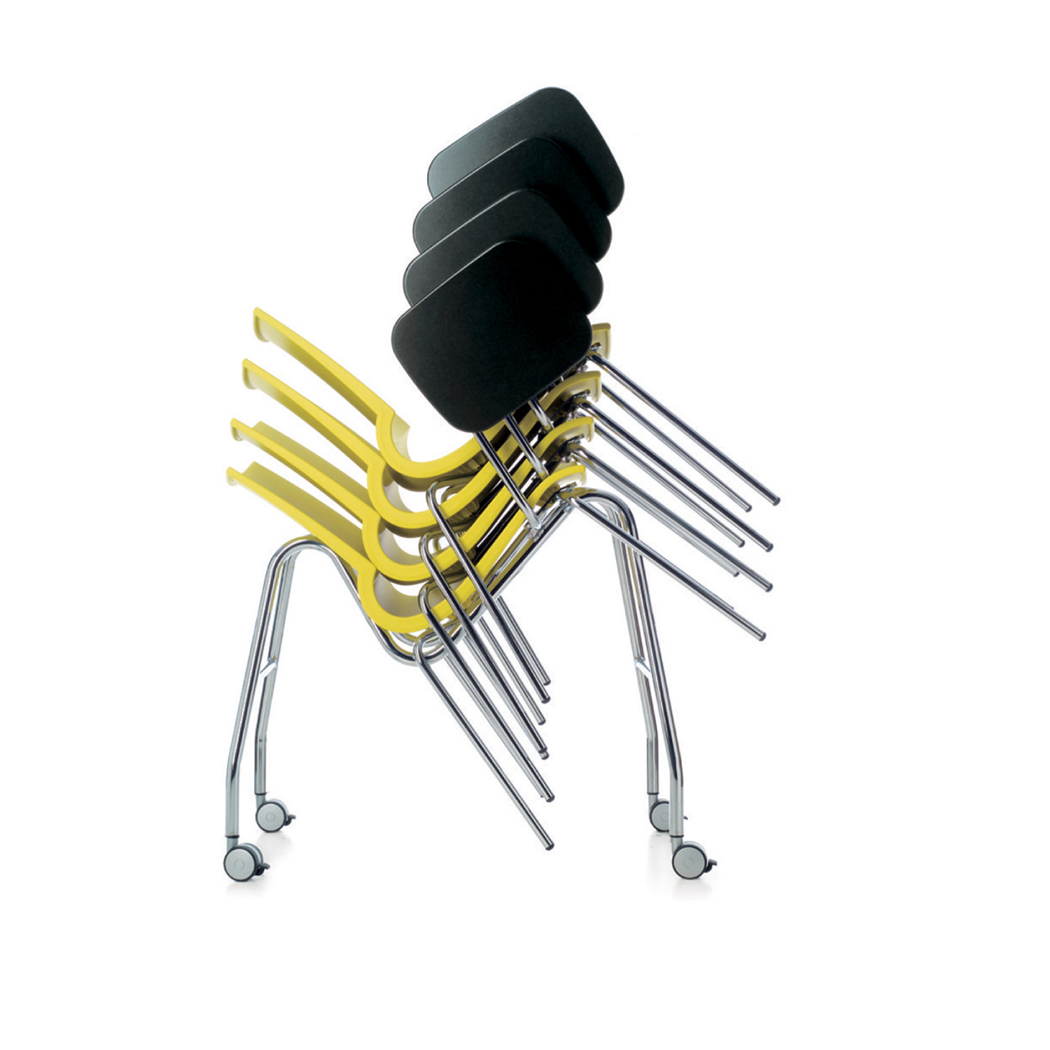 Ricciolina Chairs Stacked