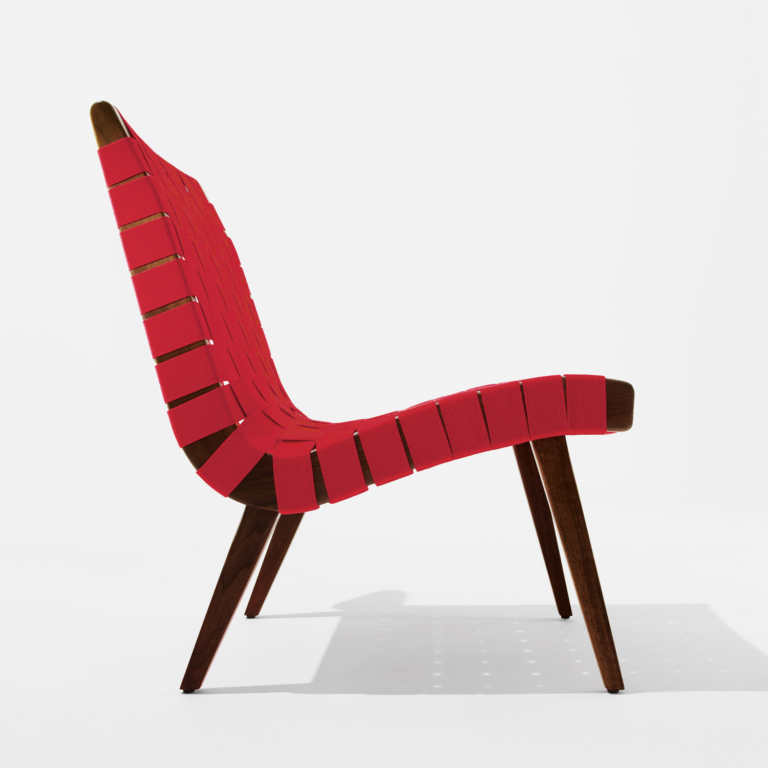 Jens Risom Lounge Chair Side View