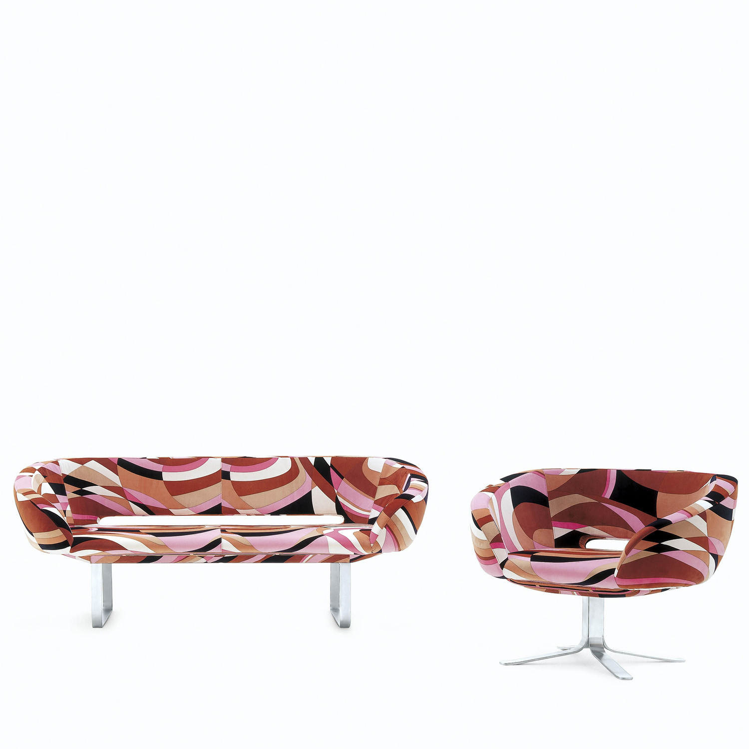 Rive Droite Tub Chair Pink