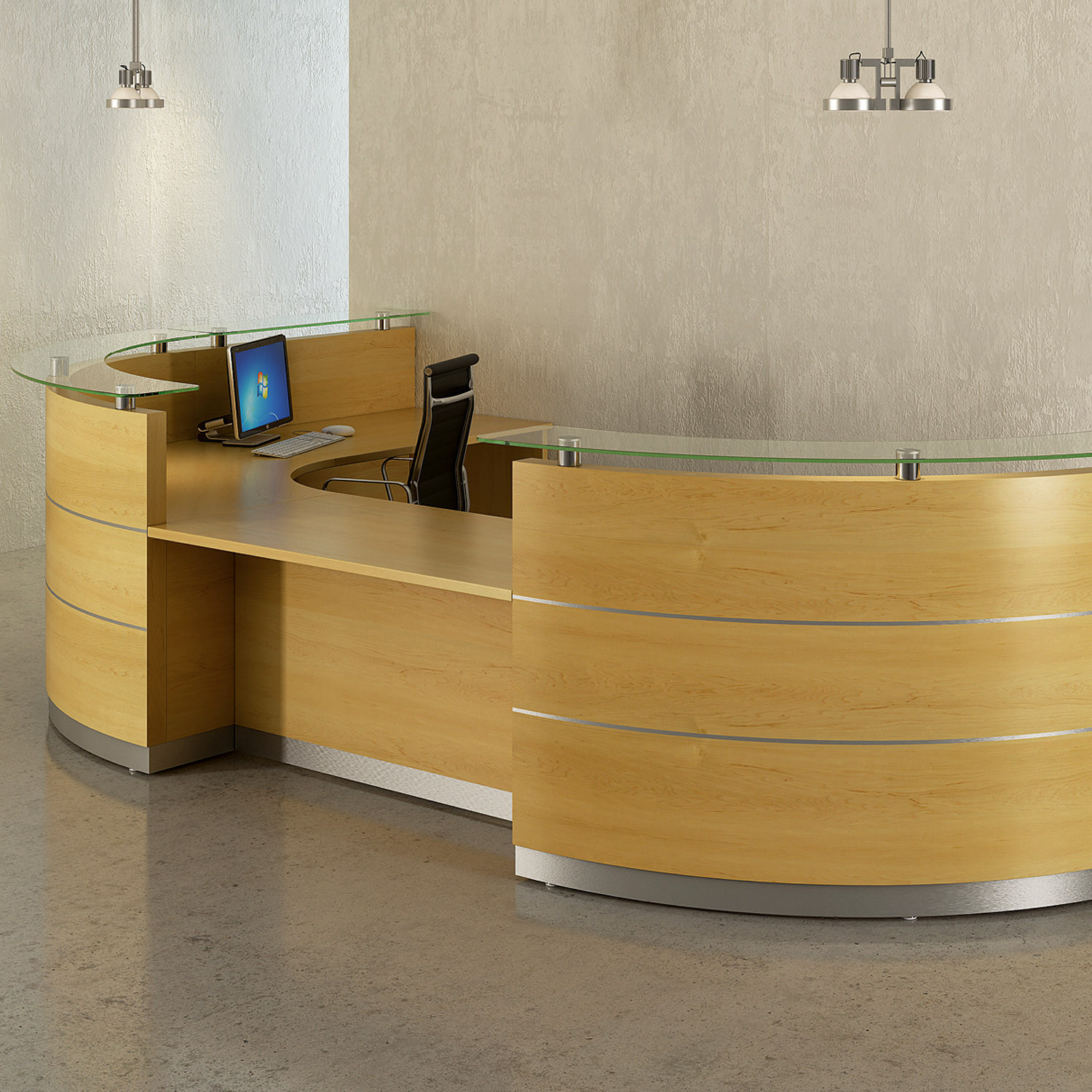 Scene Receptionist Desk