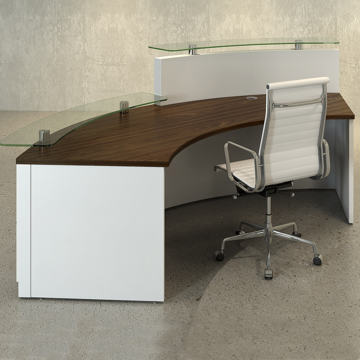 Bespoke Scene Reception Desks by Tula