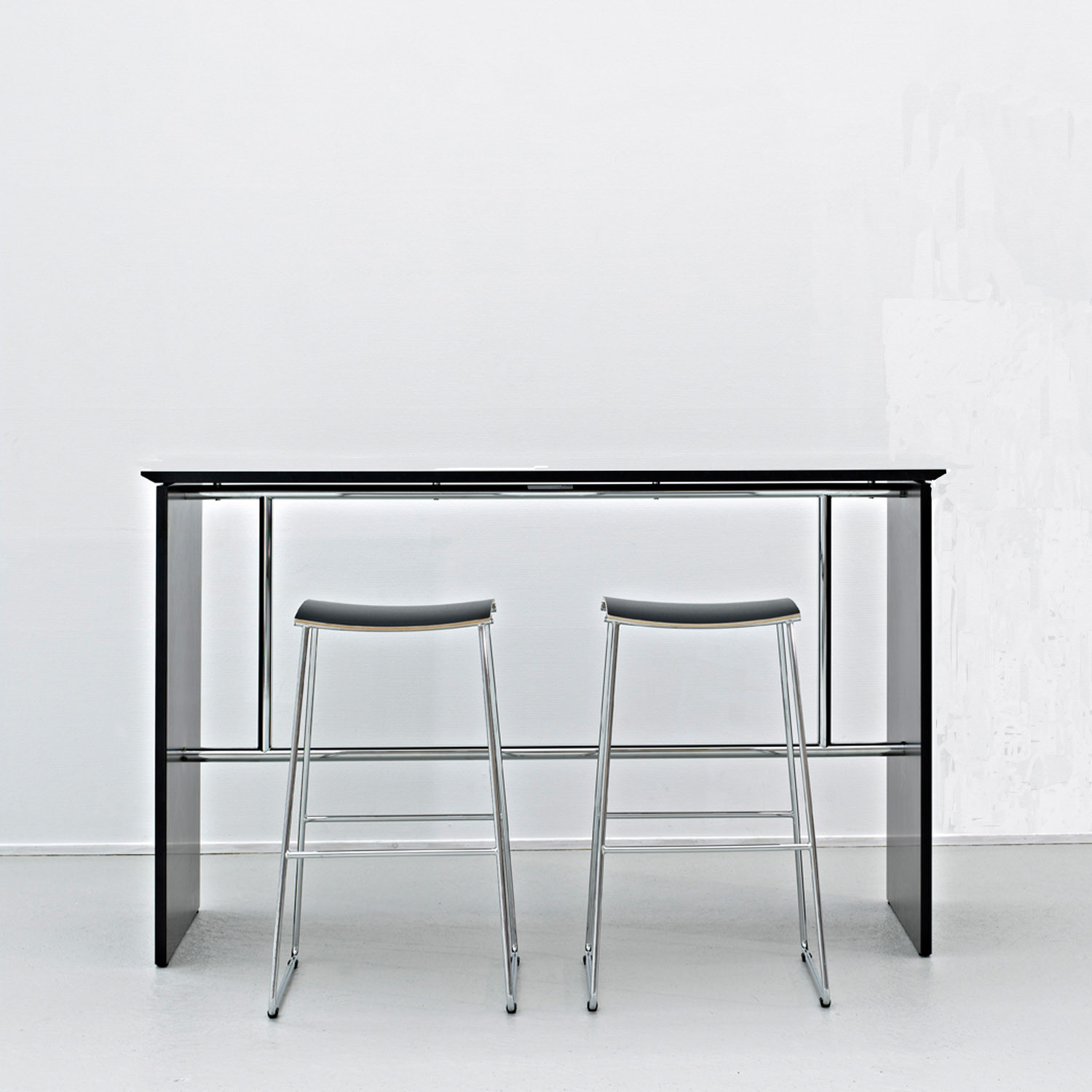 Sharp Contemporary Bar Table