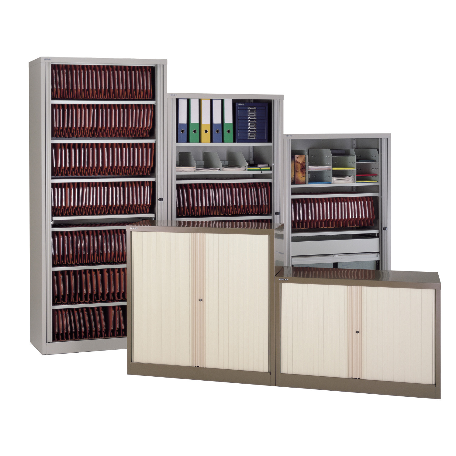 AST Side Opening Tambour Cupboards