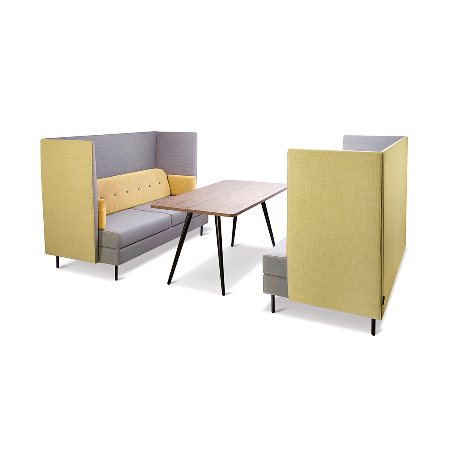 Skylon Work Booth System with Table