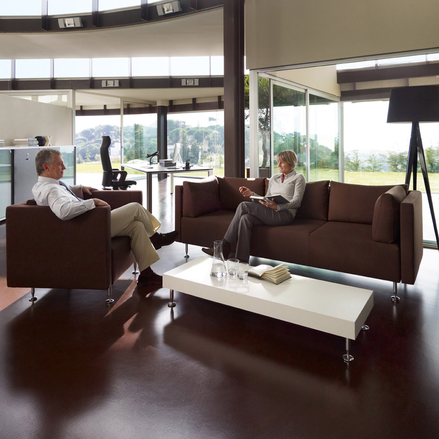 Sedus Sopha Soft Seating with Coffee Table