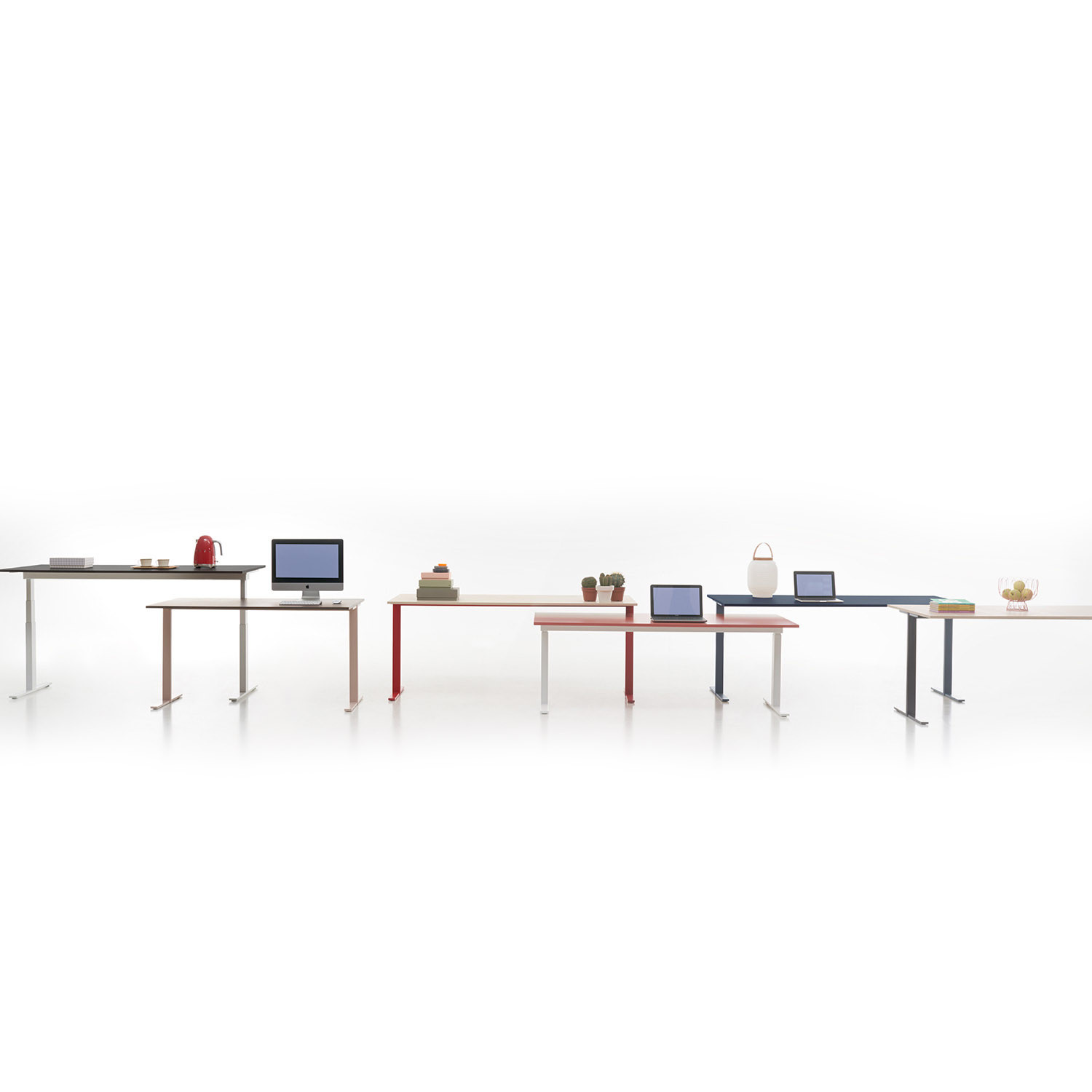 Stand Up T-Leg Sit-Stand Desks
