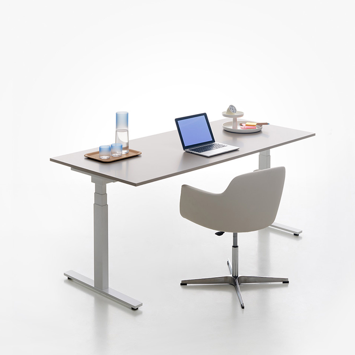 Manerba Stand Up T-Leg Adjustable Desks
