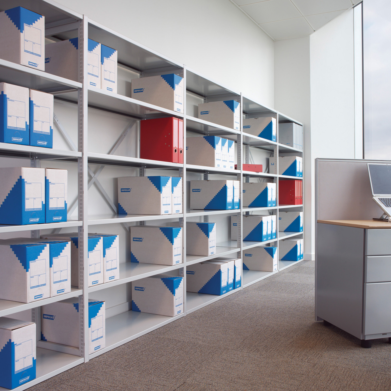 Bisley High Density Static Shelving