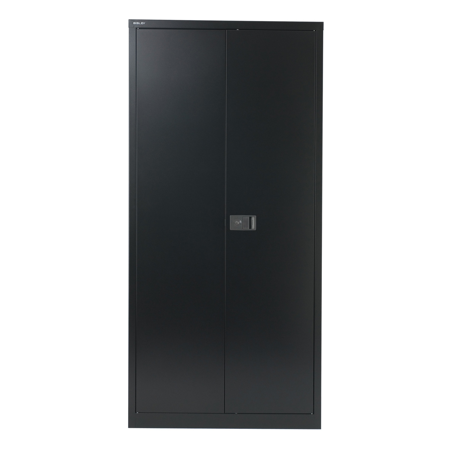Two Door Office Cupboard in Black