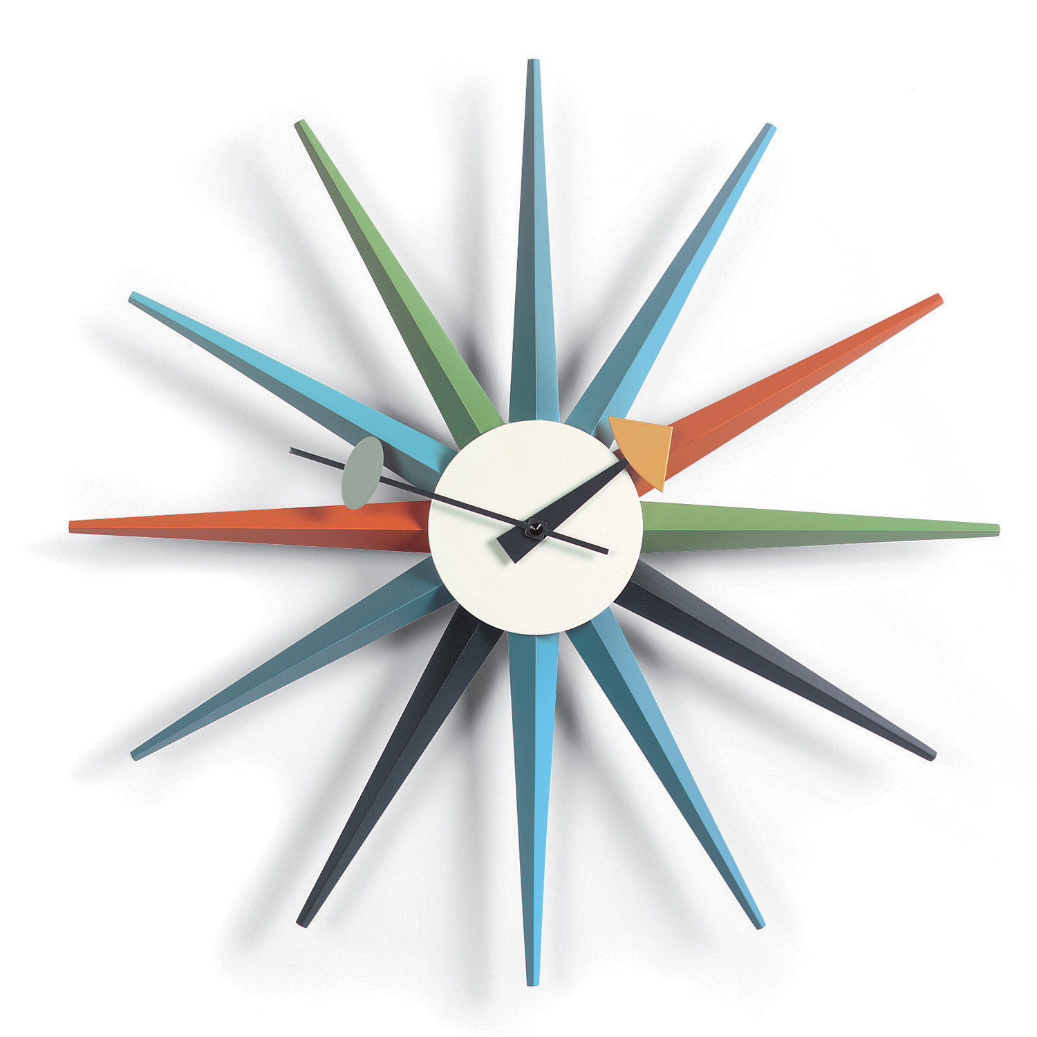 Sunburst Wall Clock by George Nelson