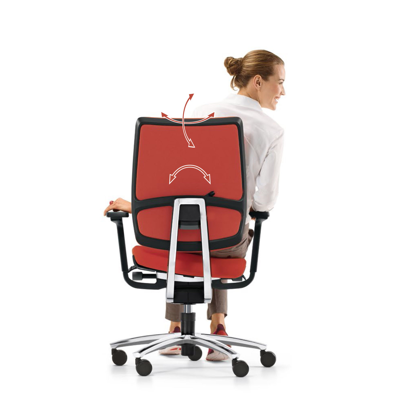 Swing Up Task Chair by Rudiger Schaack