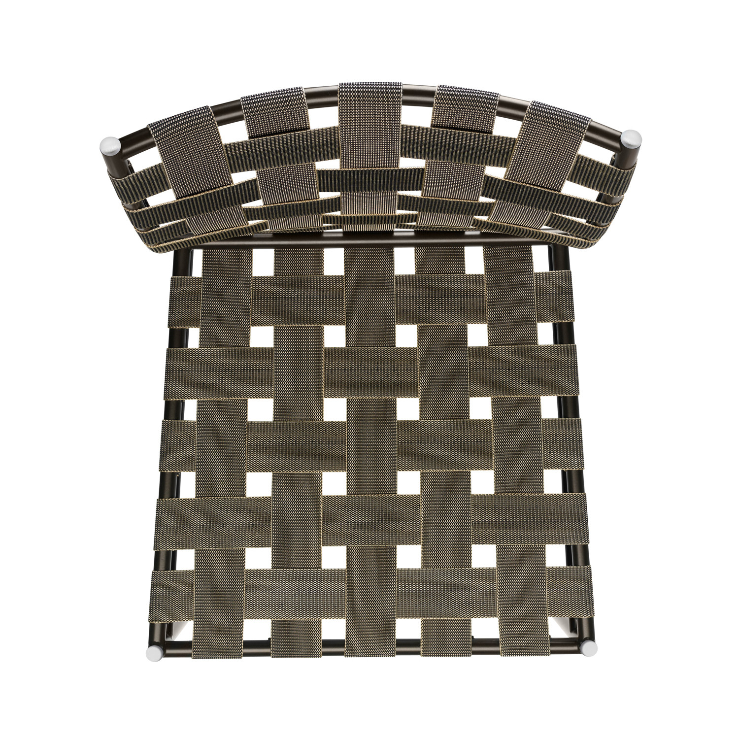 Tagliatelle Chair - brown elastic belts