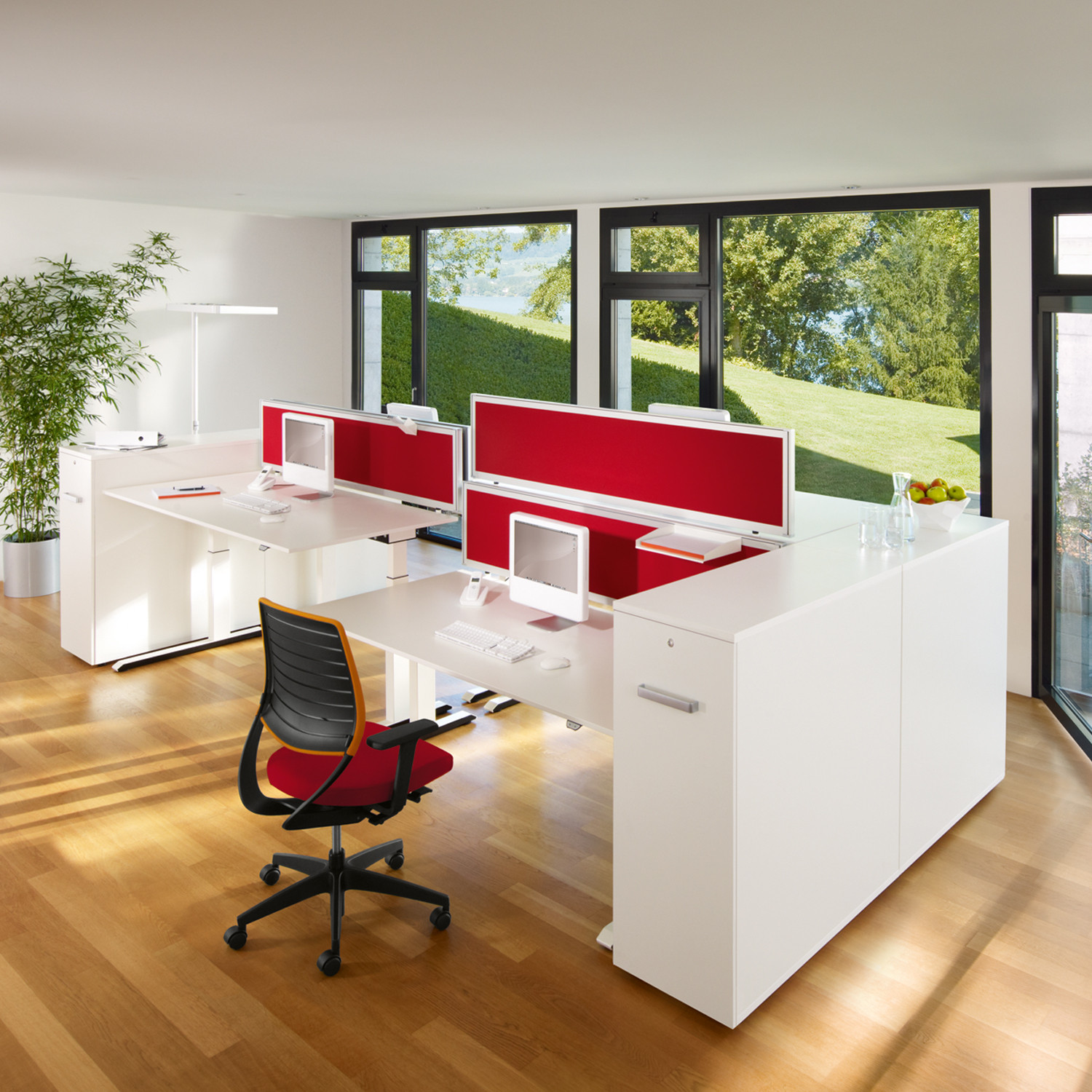 Temptation C Desk System by Sedus