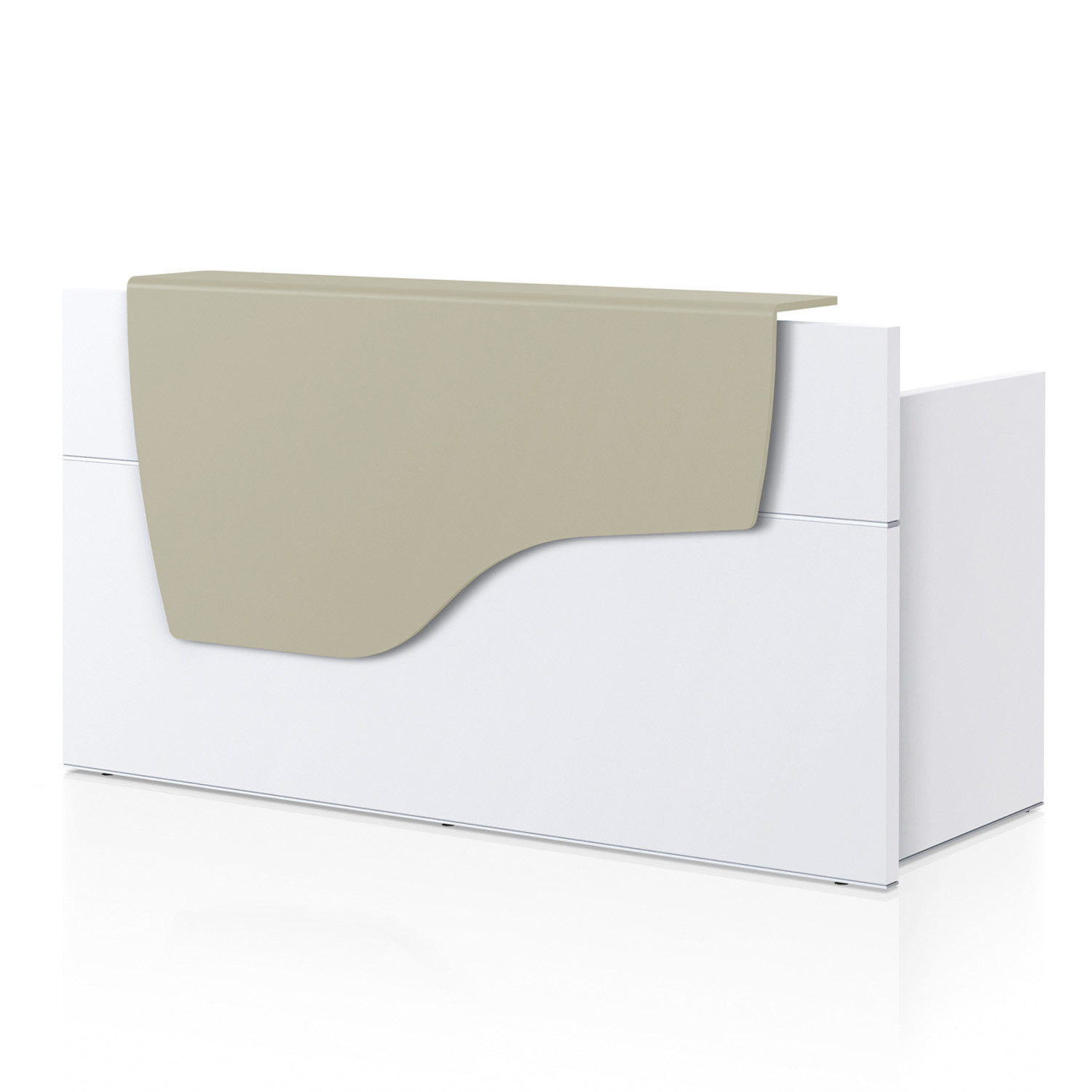 Sedus Reception Desk - Softtouch finish or leather effect are available upon request