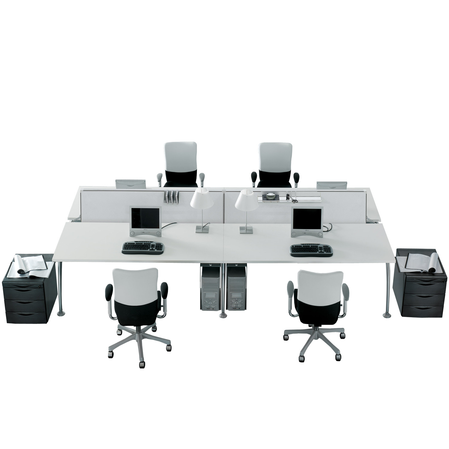 Tiper Desk Bench System by Frezza