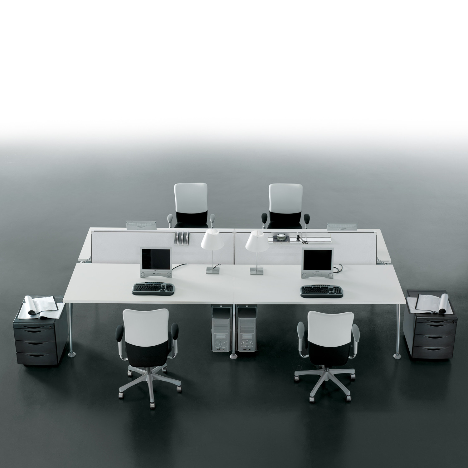Tiper Modular Desk System is a great solution for open space offices