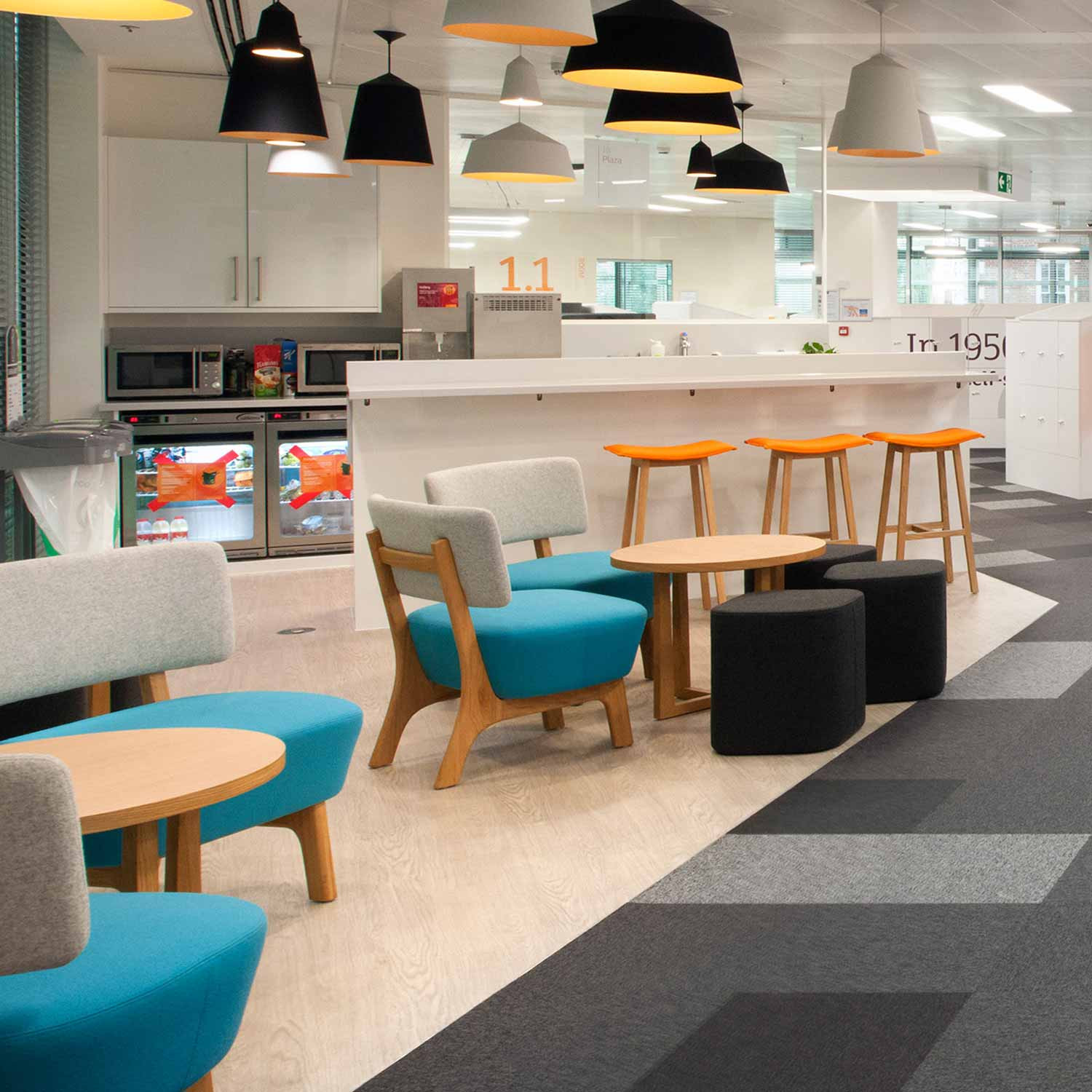 Tope Armchairs in Breakout Area