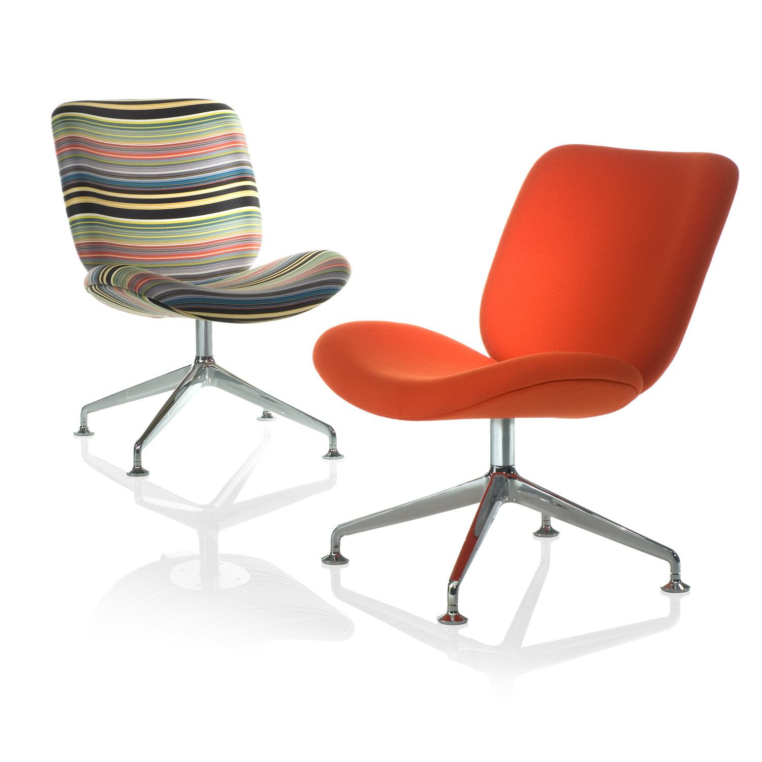 Track Lounge Swivel Chairs
