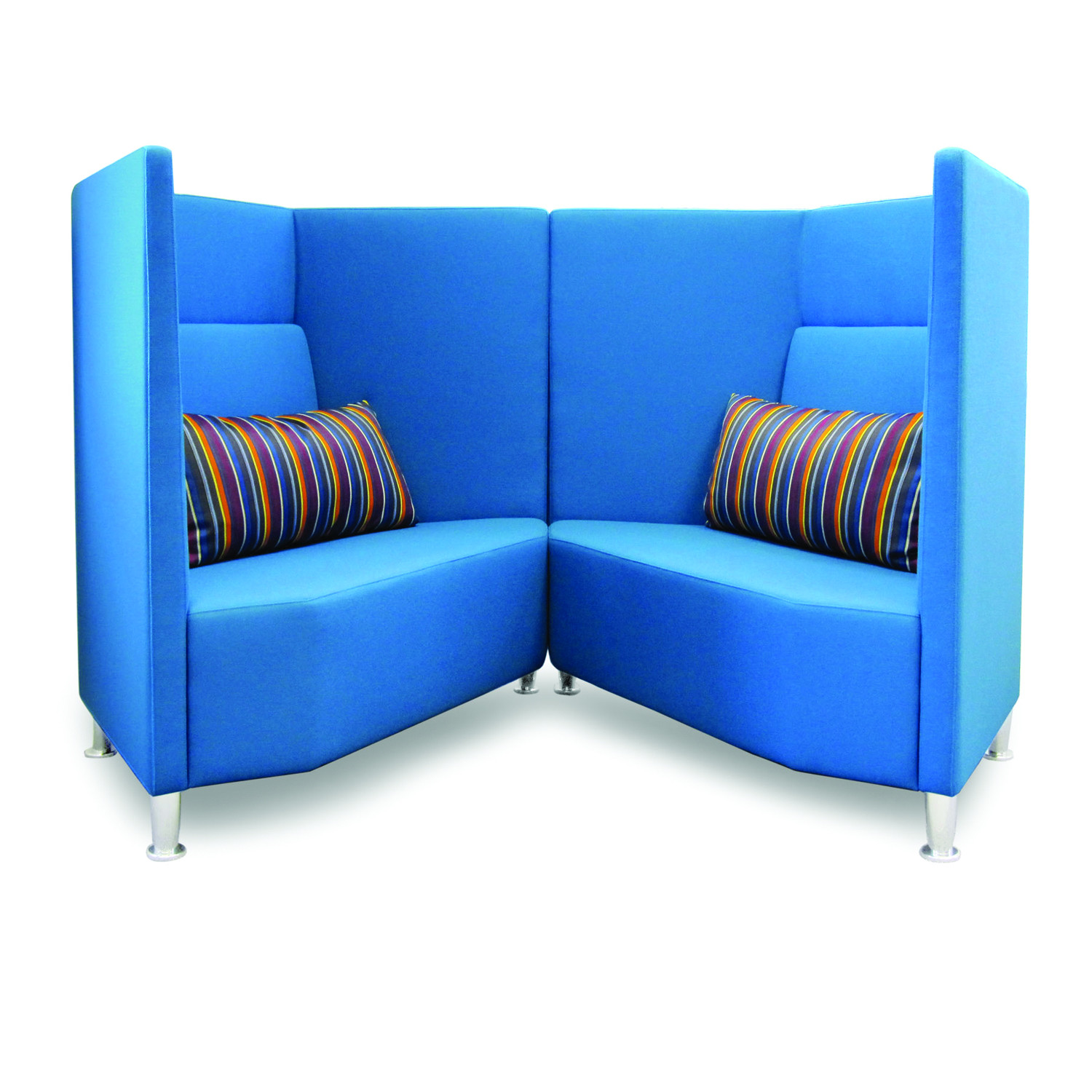 Trapeze High Back Sofa