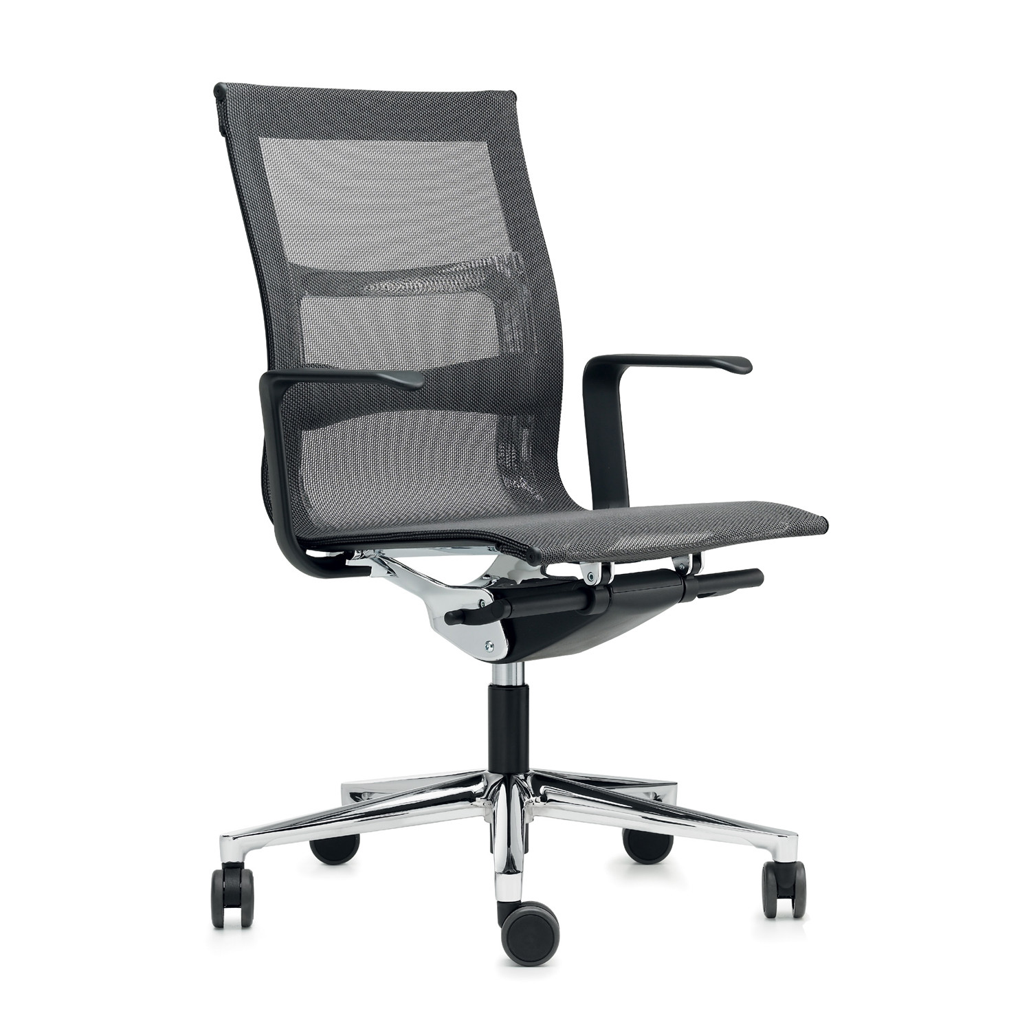 Una Plus Mesh Back Chair with arms