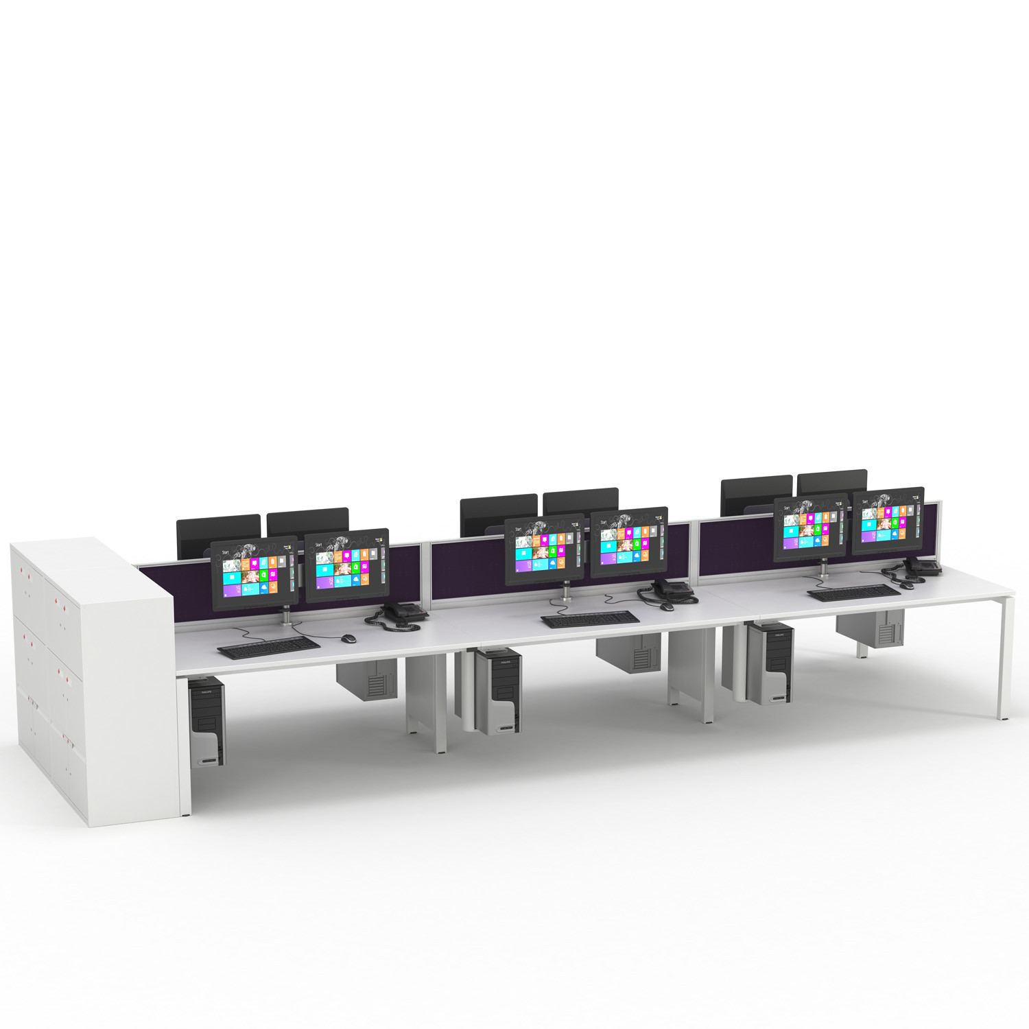 Unite SE Workstations with Screens
