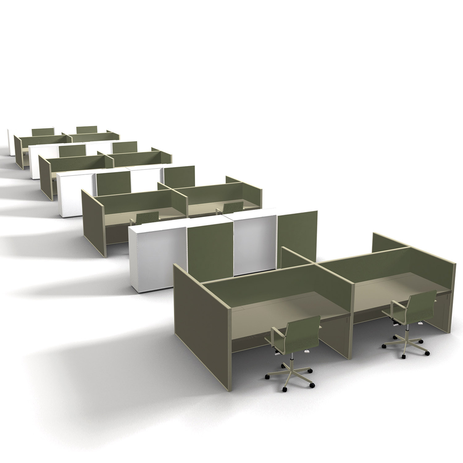 Van Duysen Bench Desks