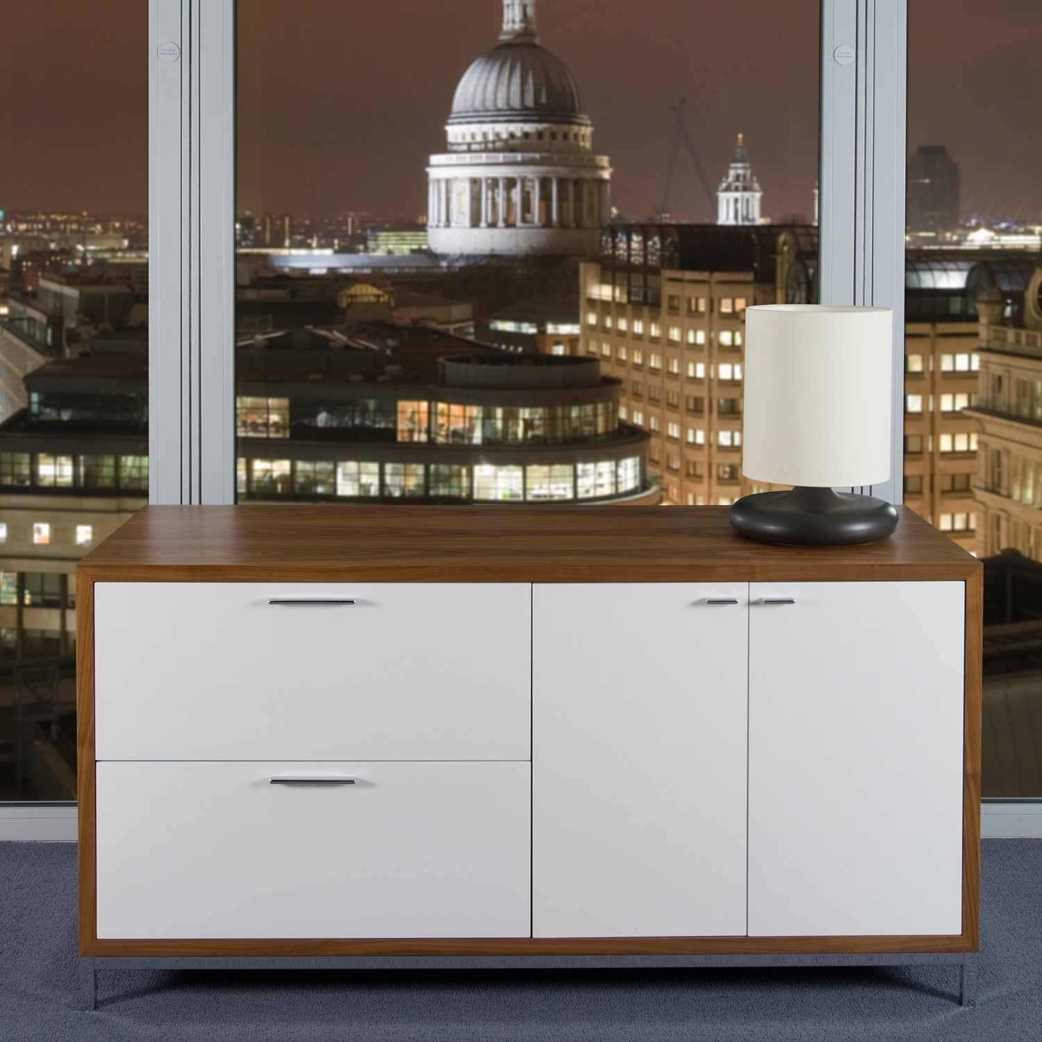 Crome Credenza