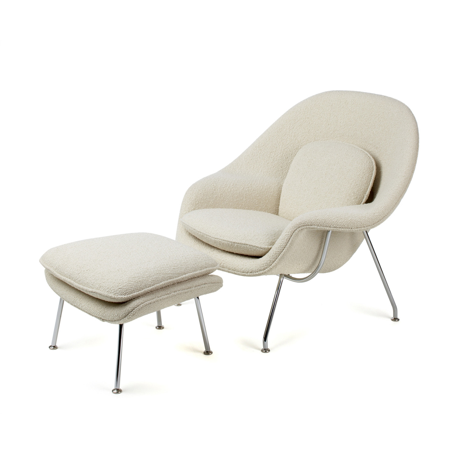 Womb Chair and Ottoman by Knoll