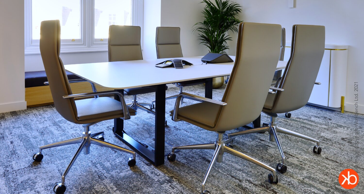 Workbench Loop Table in a meeting room