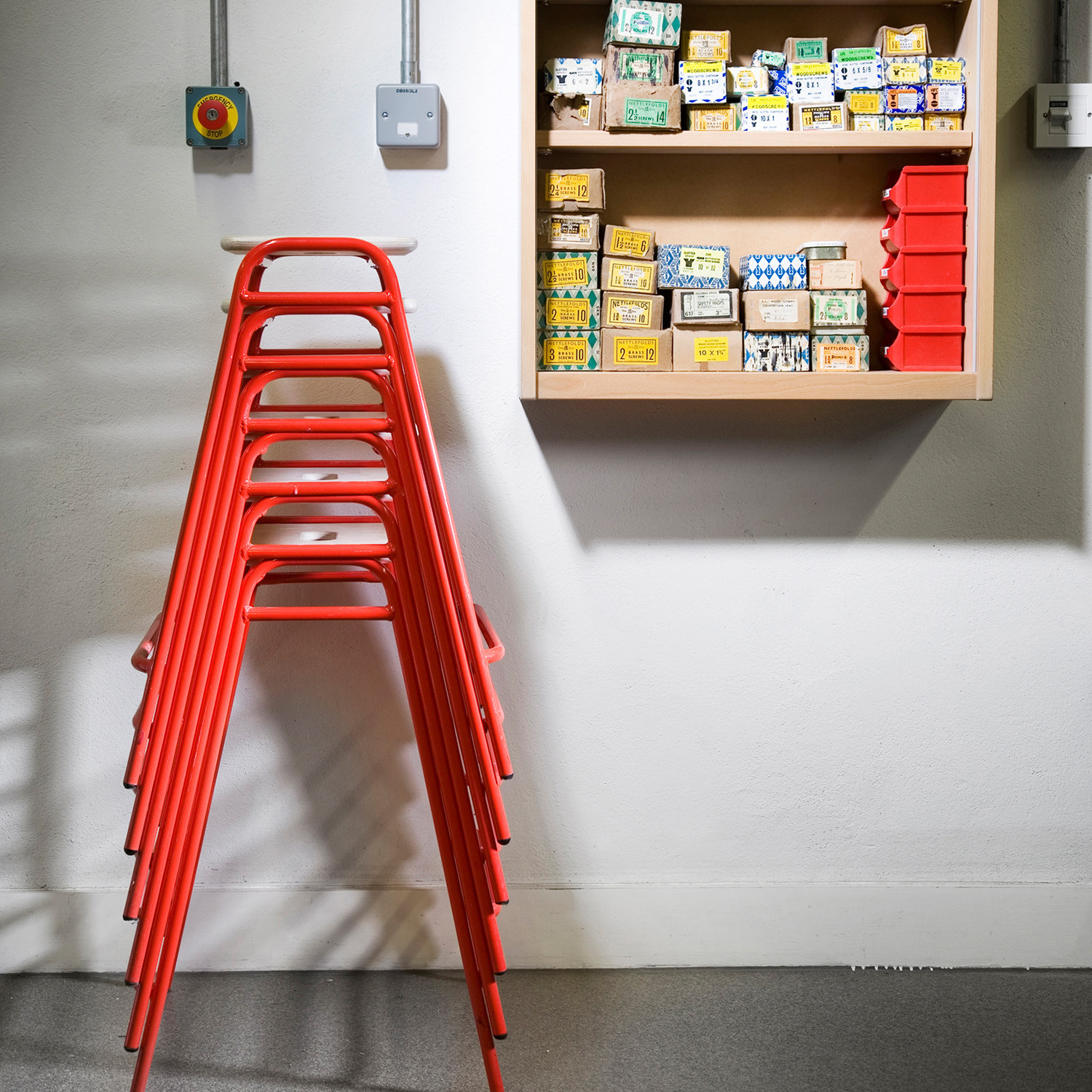 Working Girl Stacking Stools