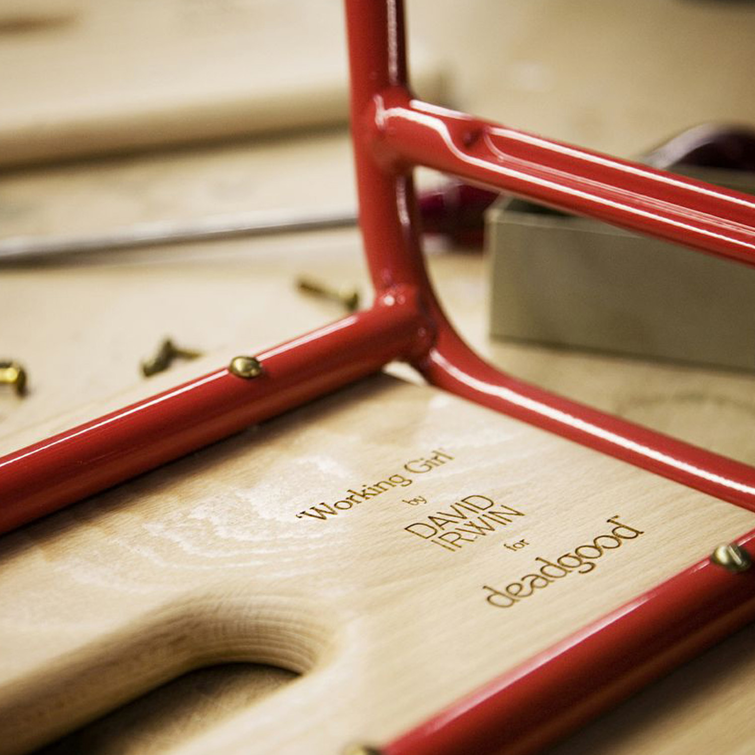 Working Girl Handled Stools