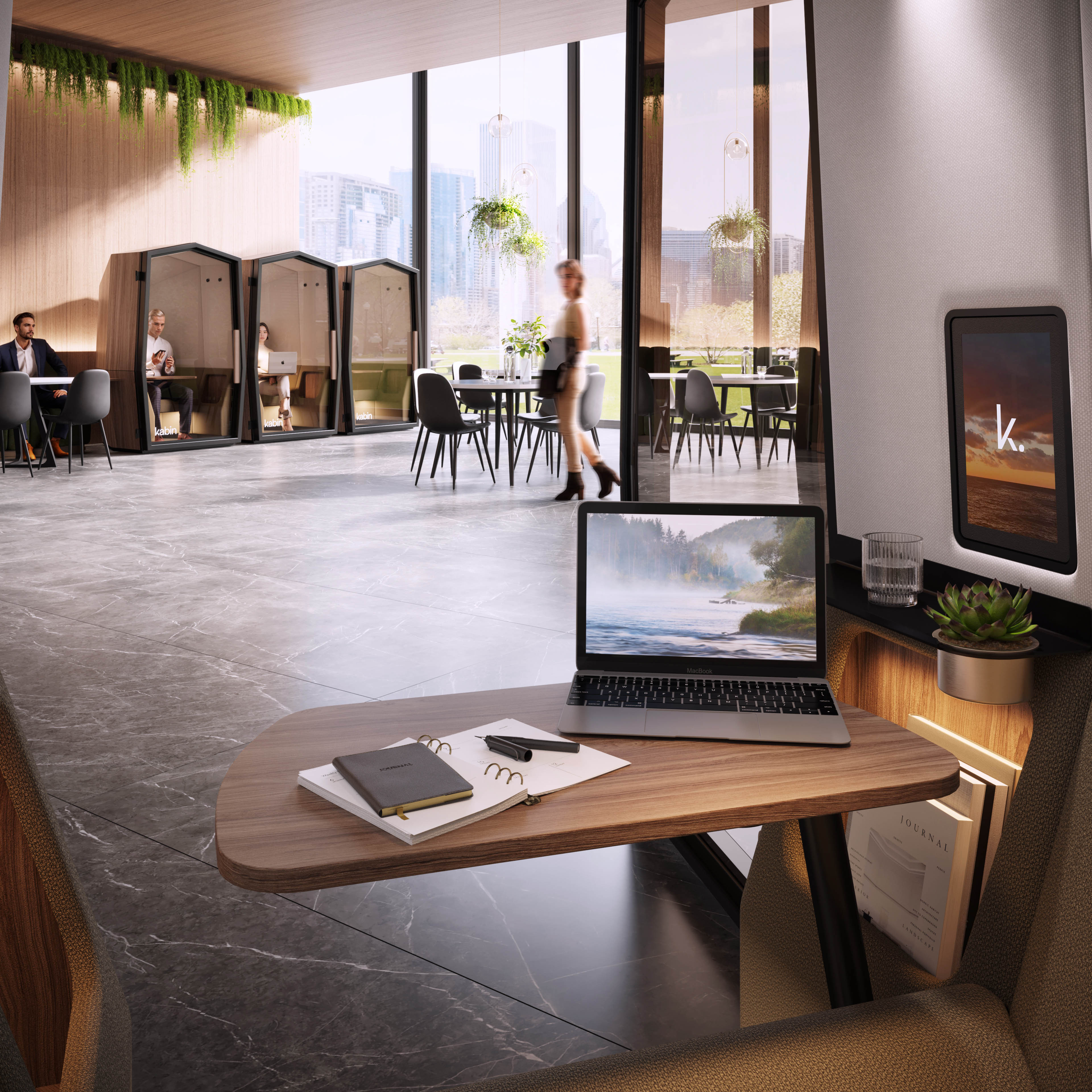Kabin 1 Workplace