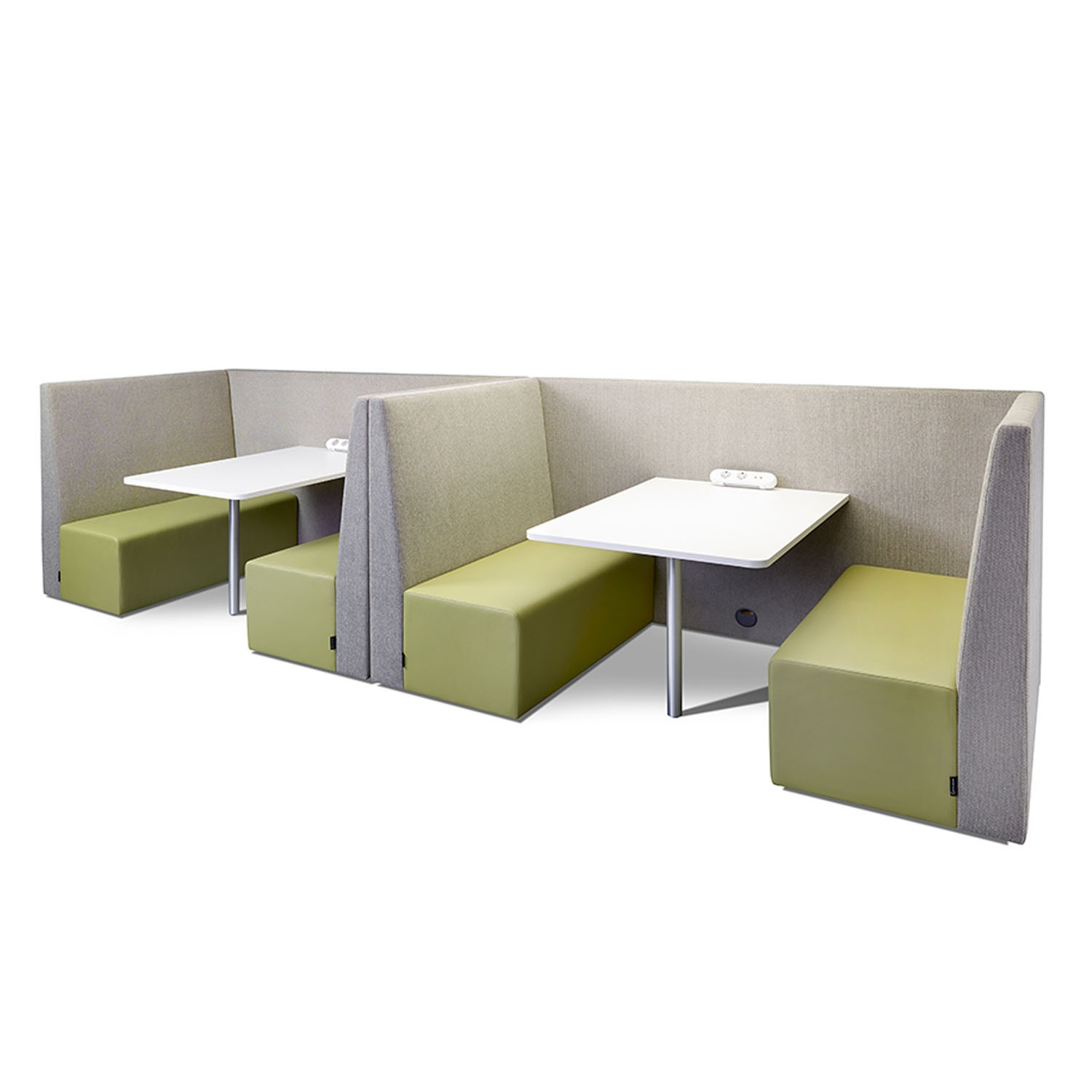 Wunderwall-Boulevard Booth Systems Side Angle
