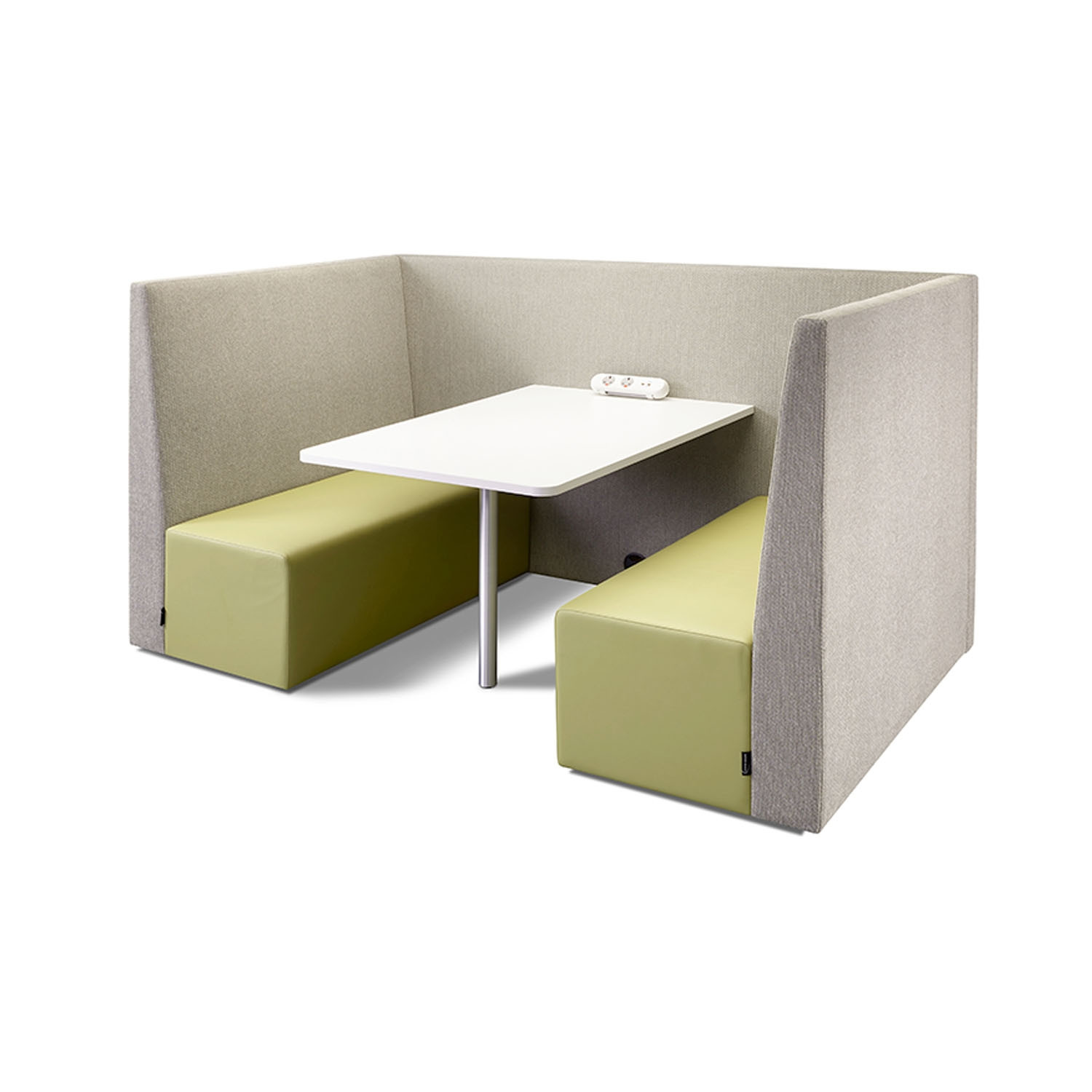 Wunderwall-Boulevard Booth System Side Angle