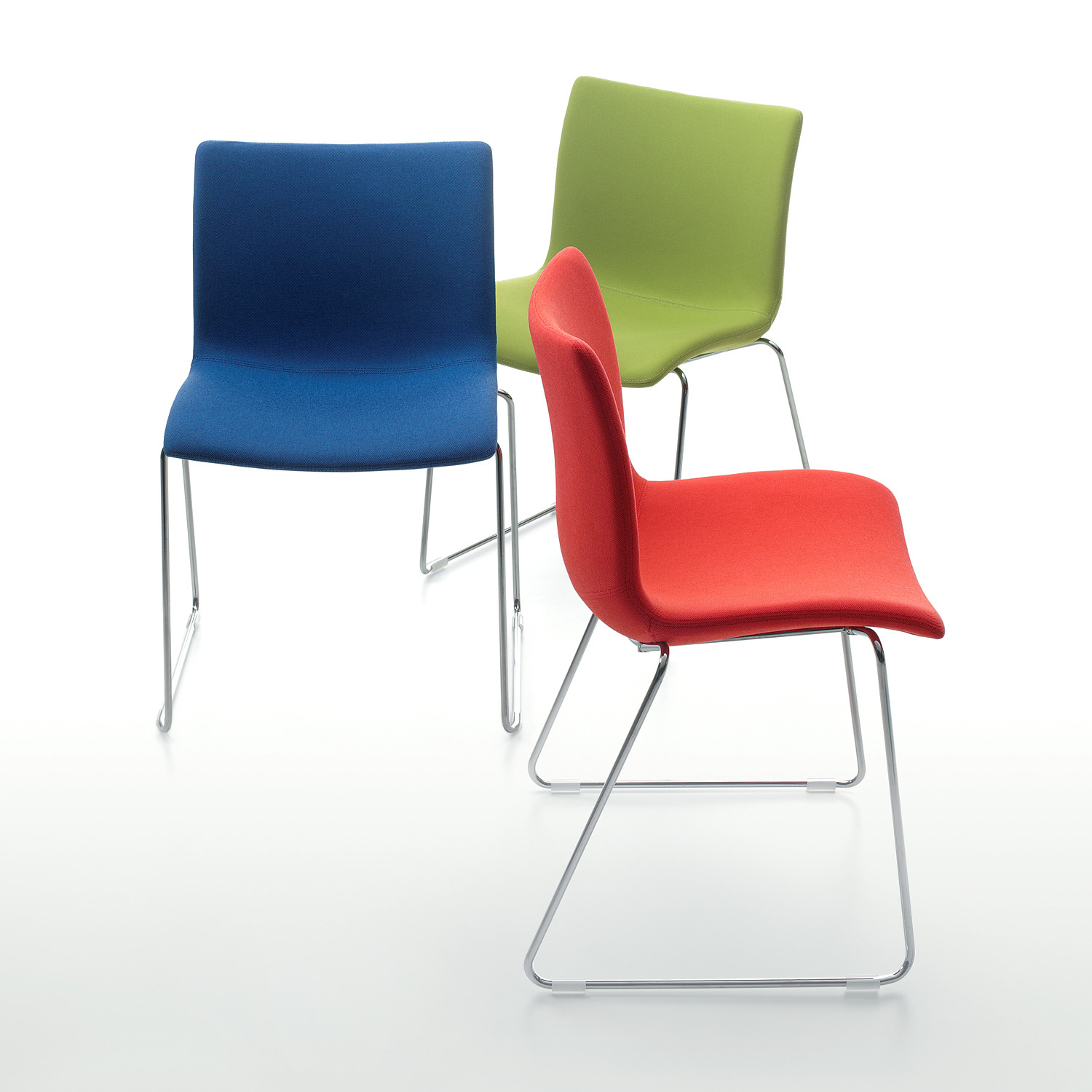 X3.3 Sled Base Chairs by MaxDesign