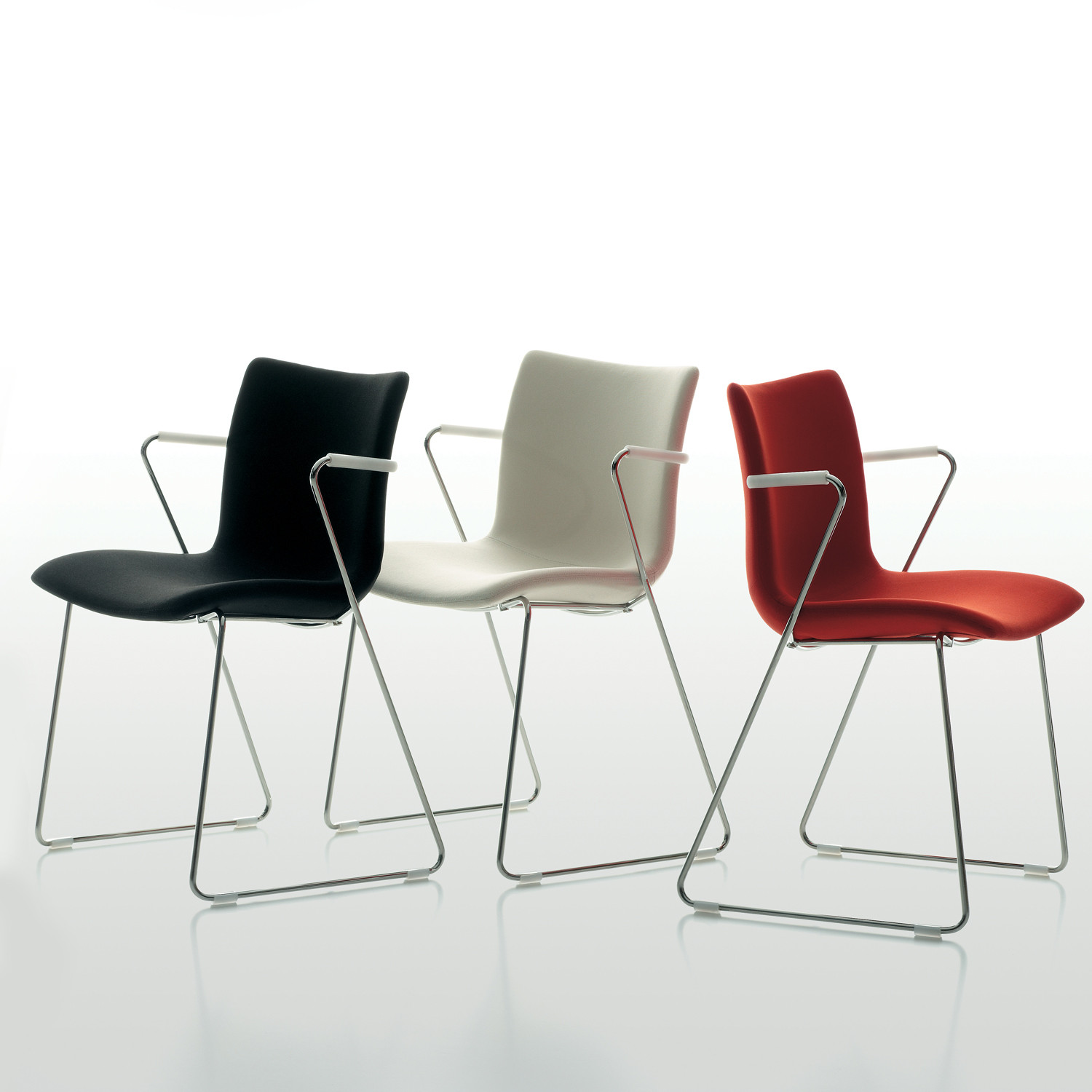 X3.3 Sled Base Chairs by MaxDesign