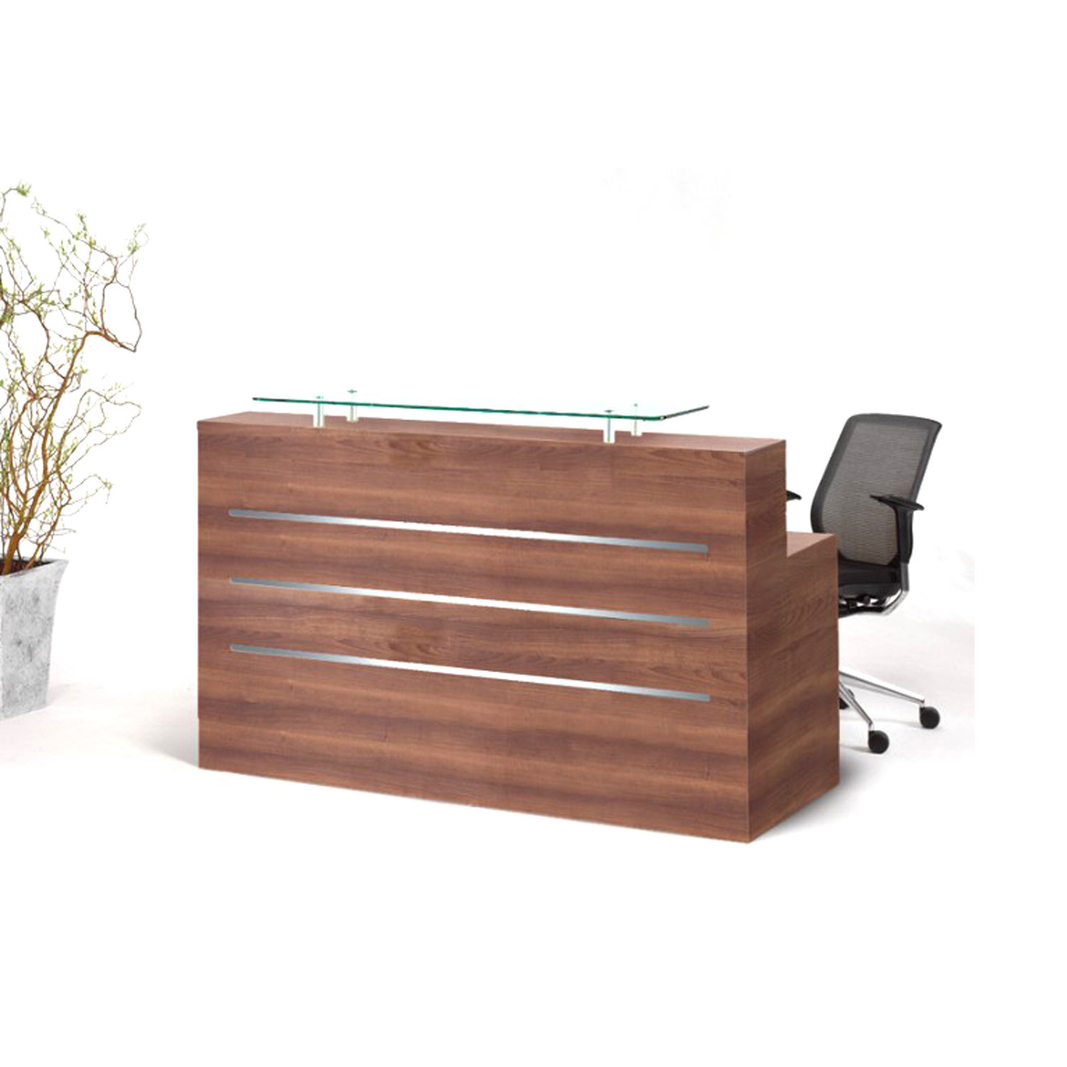 Evolution Eclypse Reception Desks from Clark Rendall