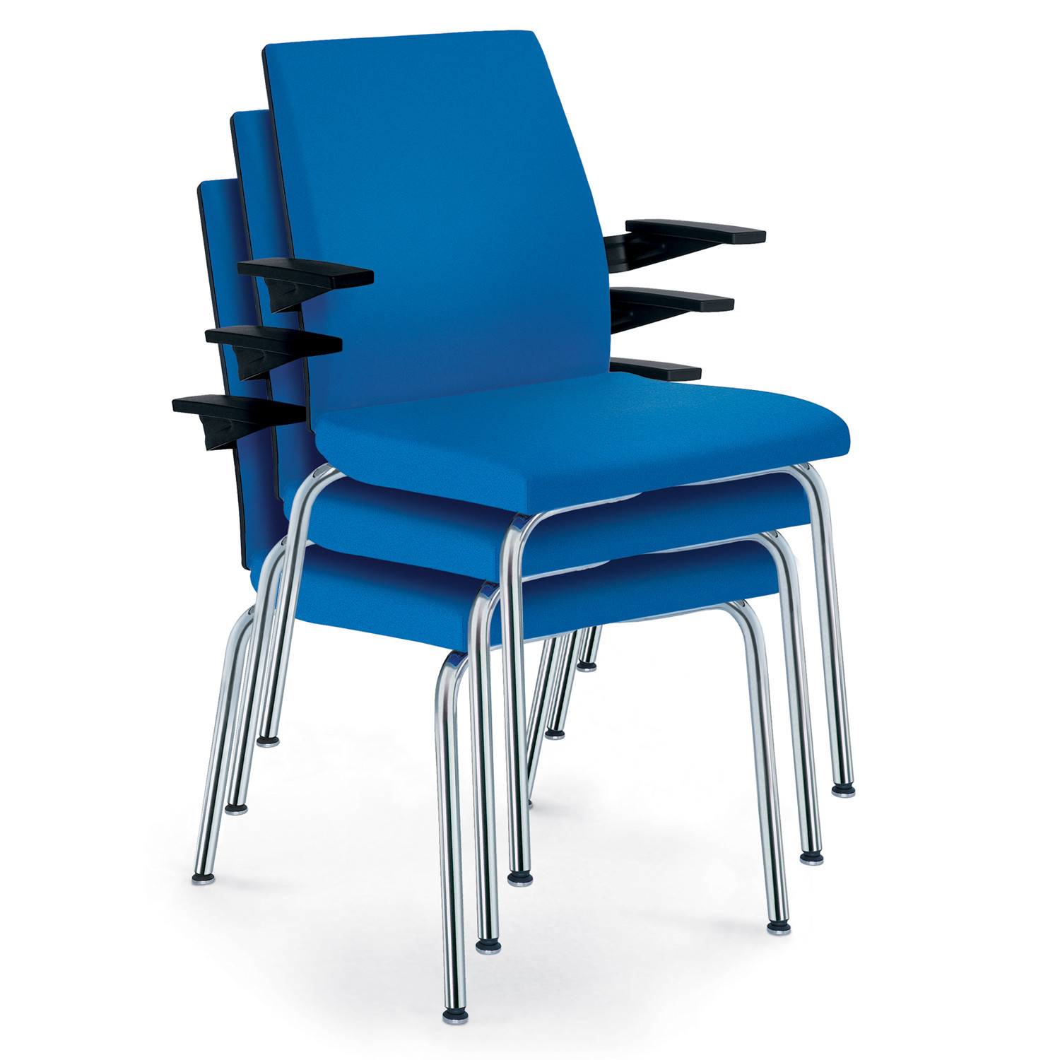 Yeah! Stackable Meeting Chairs by Sedus